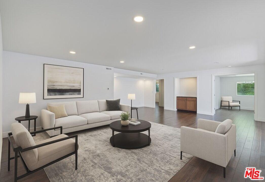 Virtually Staged Living Room