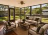 Staged Virtually Enclose Porch