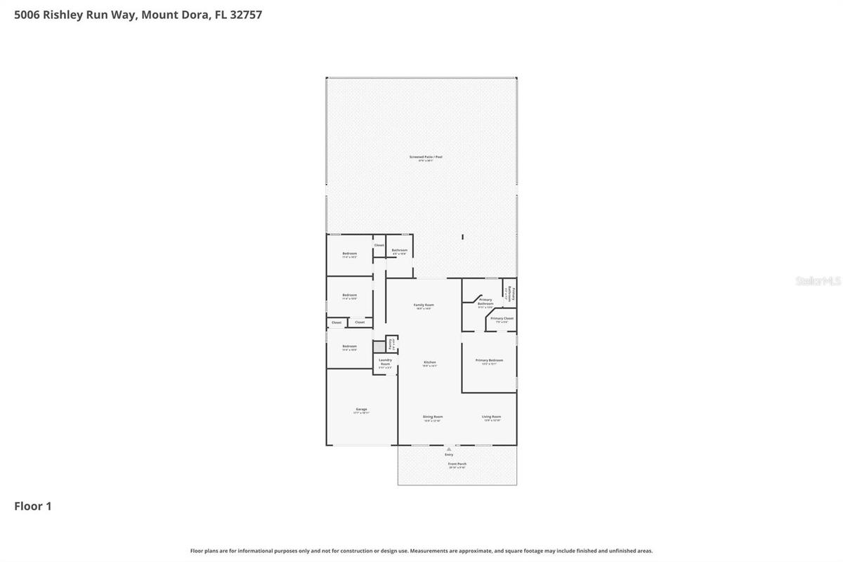 Floorplan - Approximate measurements ~