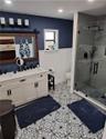 Recently remodeled en-suite bathroom