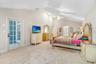 Master Bedroom highlighting vaulted ceilings.