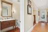 Hall half bath #1 by Side Entry