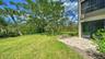 The back patio of the unit.