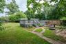 Backyard Hot Tube and Deck