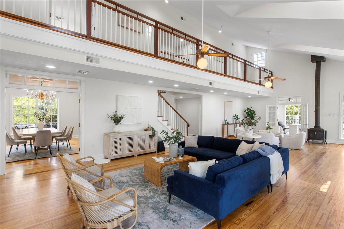 Great room + Dining room