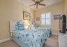 Third bedroom offers two twins.