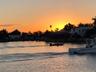Sunset off the seawall on Boca Ceiga Bay.
