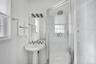 Bathroom featuring a stall shower