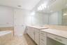 Dual sinks plus dressing counter