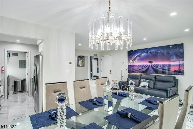 Crystal chandelier