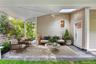 Secluded Yard with access to kitchen