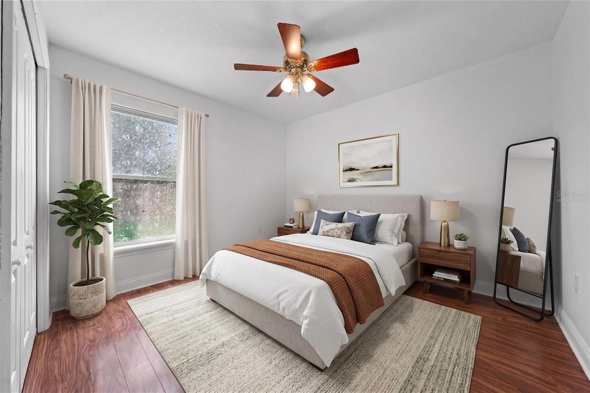Bedroom 2, Virtually Staged