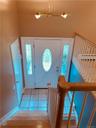 Entry with upgraded lead and glass Front door.