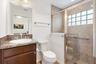 Third bedroom ensuite with walk-in shower.