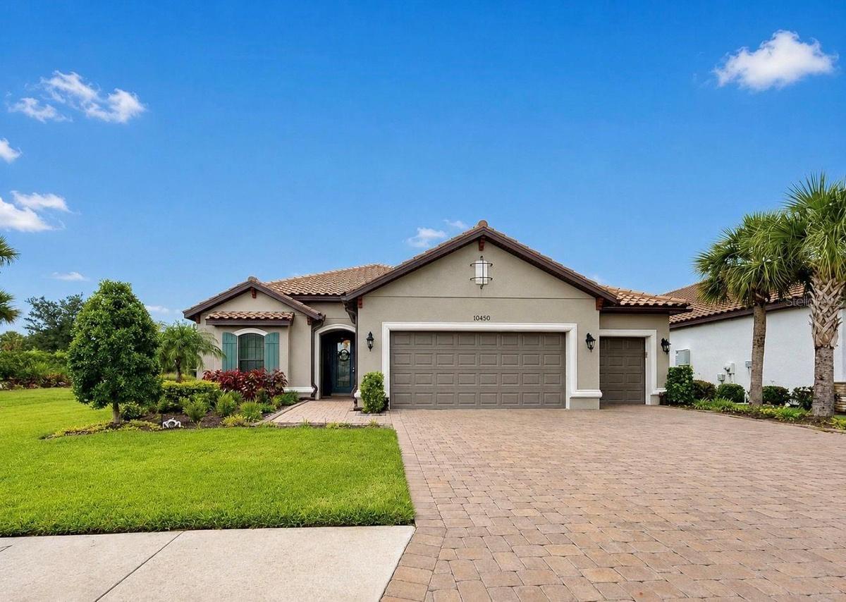 Front Exterior - 3-Car Garage