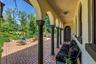 Courtyard leading from main house to guest cottage