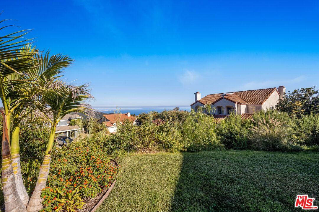 View from yard