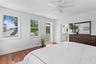 The custom millwork & architectural details continue into the Owner's retreat