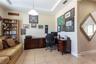 The area on the right is the other side of the Butler's Pantry/Dry bar.