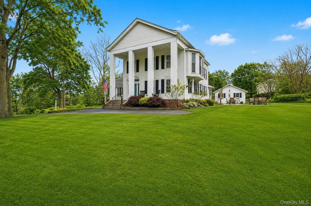 front of main house