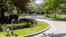 Gated entry to this private community.