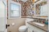 Powder room on first floor