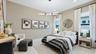 Light filled 2nd bedroom with walk-in closet and en suite bathroom