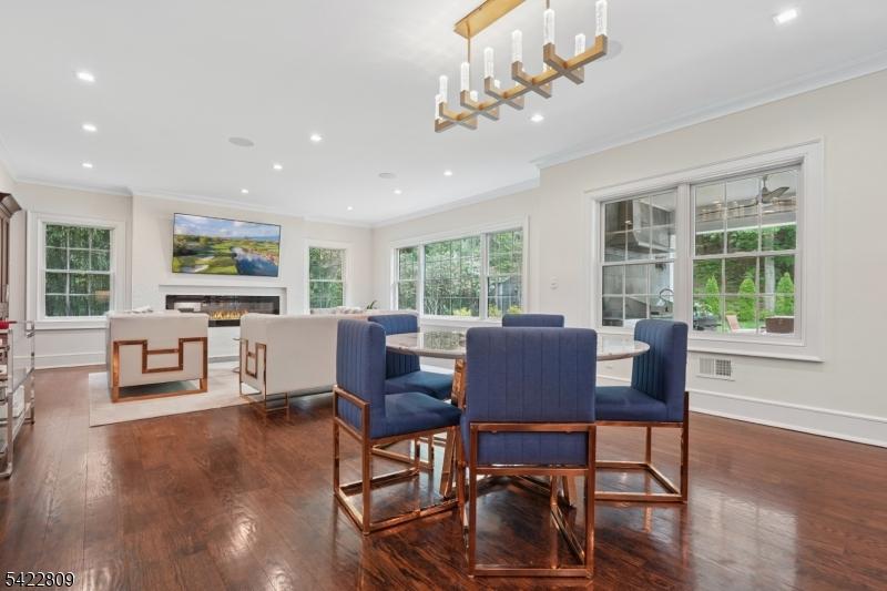 Living room and eat in kitchen