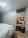 Bedroom with light wood finished floors