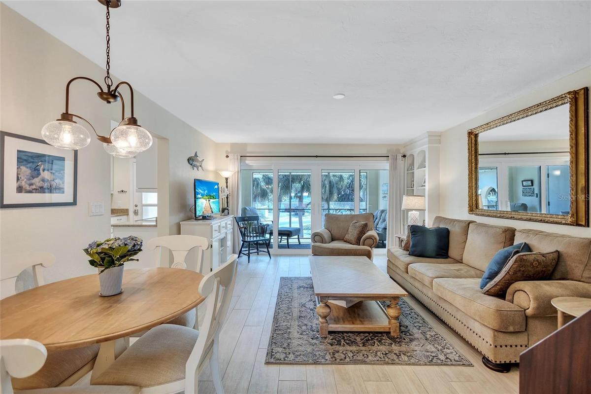 LiVing Room and Dining Area