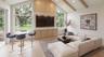 Full bar and entertainment area poolside with full bathroom and great entertaining potential