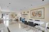 Spacious open concept formal dining room