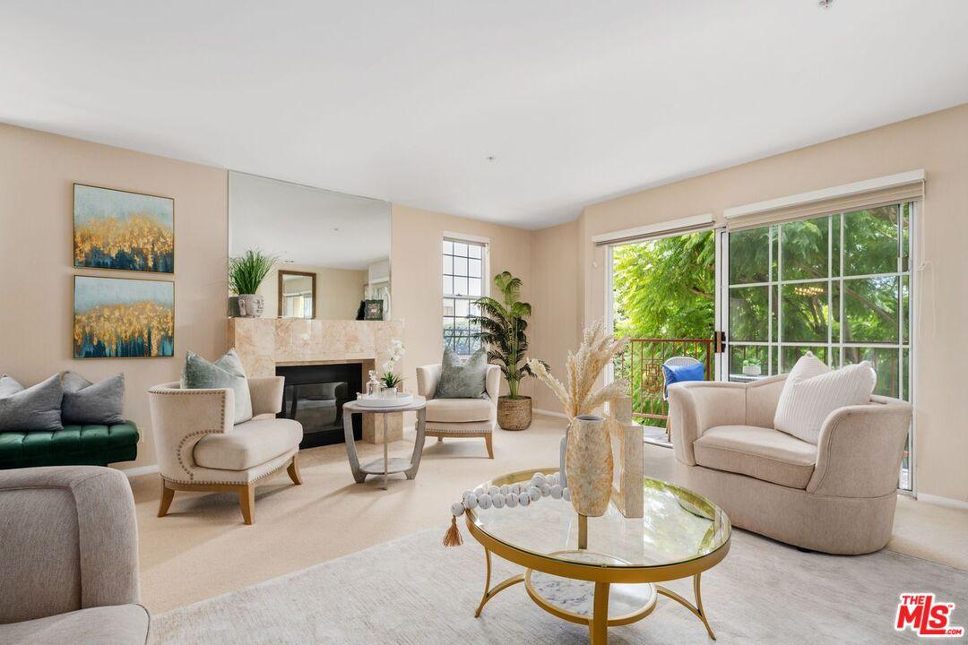 Front-facing living room