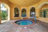 Covered spa/hot tub