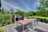Main House: deck outside kitchen for outdoor dining