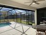 Pool with electric screen