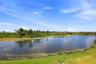 lake behind property