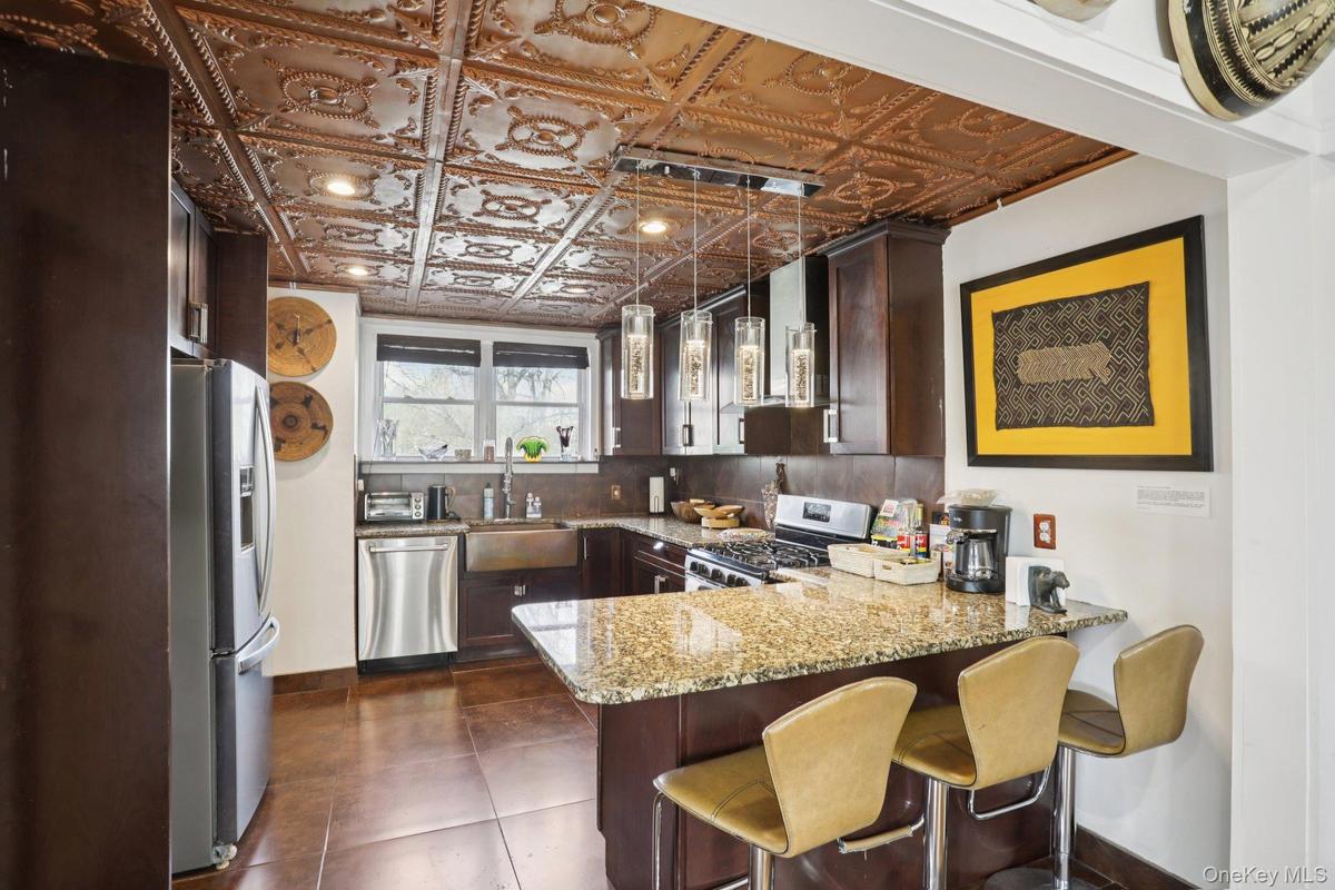 Renovated open kitchen