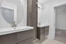Jack and Jill Bathroom with direct access to Bedroom 3.