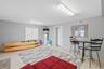 Climate-controlled bonus room on ground level
