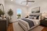 bedroom 4, virtually staged, upper floor
