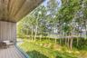 Deck featuring a water view
