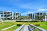 Walkway from beach/back of building
