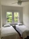 Bedroom with a ceiling fan