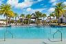 Resort style community clubhouse with a community pool, fitness center and lake front pool.