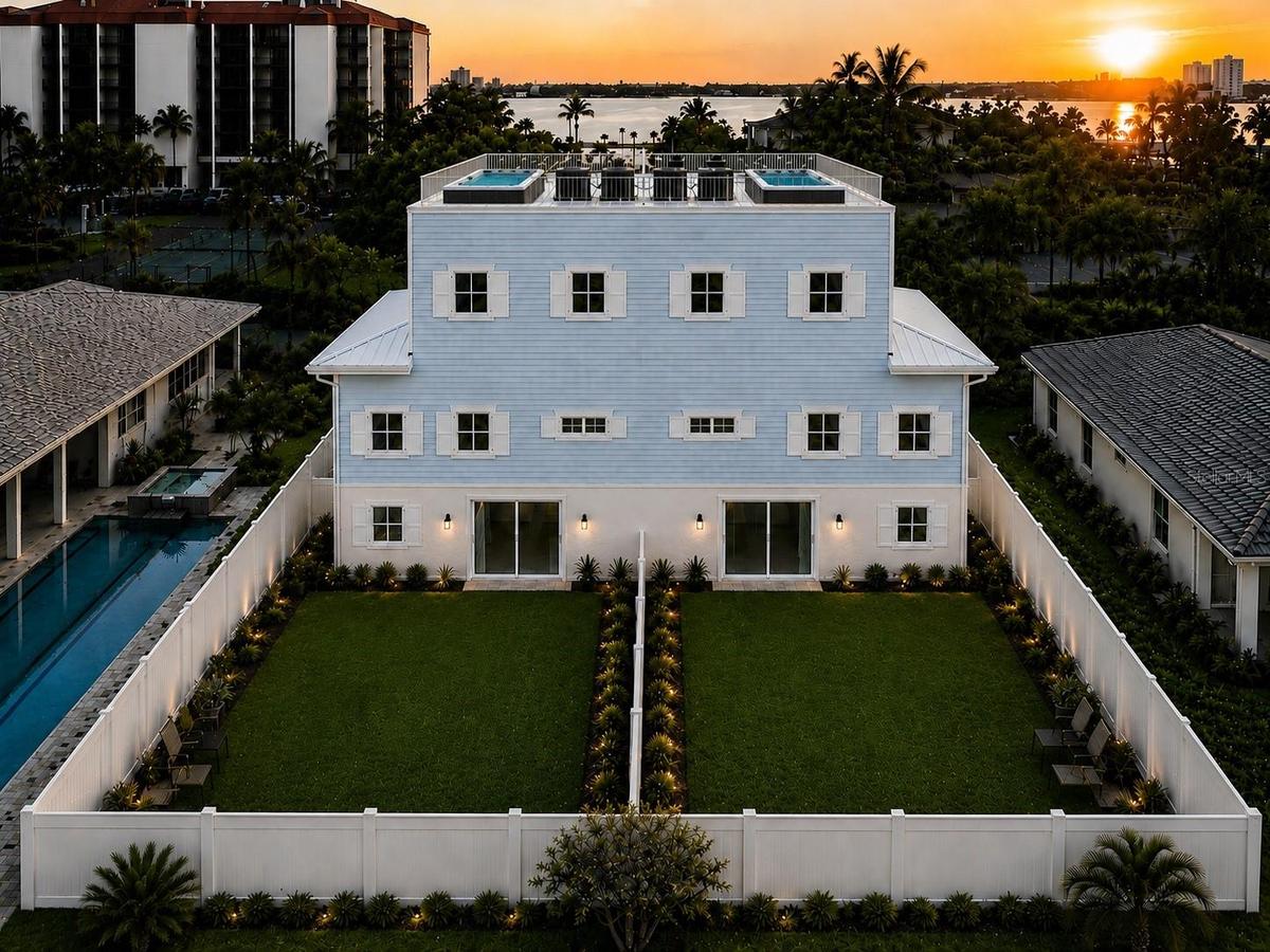 shows optional sliding glass doors on ground floor