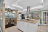 The kitchen boasts timeless design.