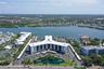 Aerial Front View of Harbor Towers