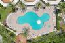 Resort Pool, restaurant service poolside, marina access