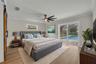 Primary Bedroom virtually staged